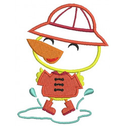 Stickmuster - Plantsch Ente